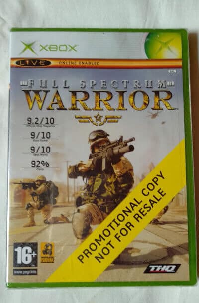 Full Spectrum Warrior para XBOX 360 Nuevo y precintado Pal