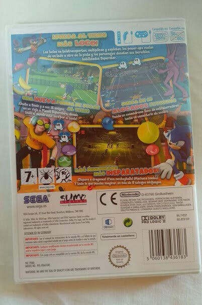Sega SuperStars Tennis para Nintendo Wii Nuevo y precintado Pal - Imagen 3