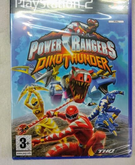 Power Rangers Dino Thunder para playstation 2 Nuevo y precintado Pal