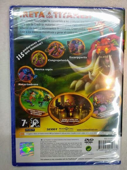 Crash Lucha De Titanes para playstation 2 Nuevo y precintado Pal - Imagen 3