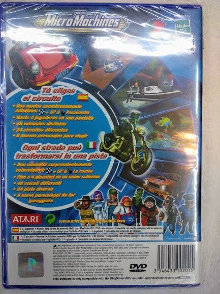 Micro Machines para playstation 2 Nuevo y precintado Pal - Imagen 3