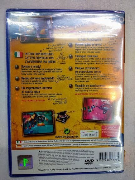 Rayman 3 Hoodlum Havoc para playstation 2 Nuevo y precintado Pal(57) - Imagen 3