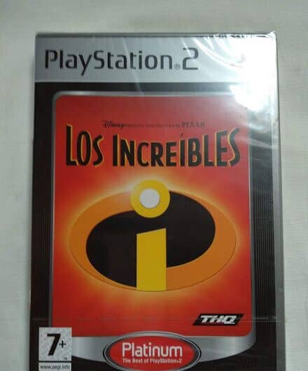 Los increíbles nuevo y precintado para playstation 2  edición Platinum Pal