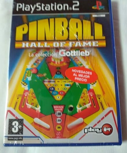 PINBALL HALL OF FAME  PS2 NUEVO Y PRECINTADO PAL