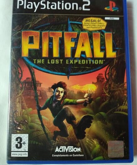 PITFALL:THE LOST EXPEDITION PS2 COMO NUEVO PAL