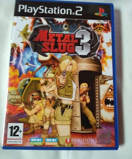 METAL SLUG 3 PS2 COMO NUEVO PAL