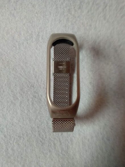 Pulsera acero inoxidable caballero para Miband 3 de Xiaomi esterilla nueva