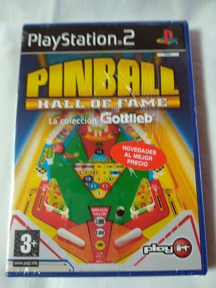 PINBALL HALL OF FAME  PS2 NUEVO Y PRECINTADO PAL