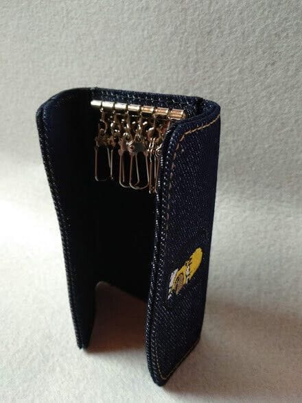 Llavero rígido de tela vaquera Simpson NUEVO - Imagen 4