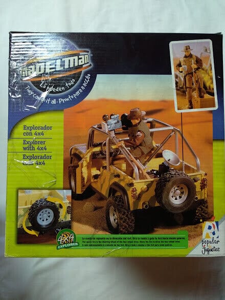Madelman Jeep Explorador con figura Madelman y 4x4 y accesorios Nuevo a estrenar - Imagen 6