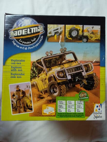 Madelman Jeep Explorador con figura Madelman y 4x4 y accesorios Nuevo a estrenar - Imagen 7