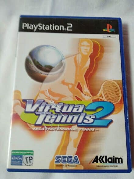 VIRTUA TENNIS 2 PS2 COMO NUEVO PAL