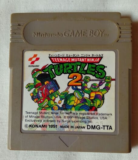 Teenace Mutant Ninja Turtles 2 Gameboy  Usado Buen estado