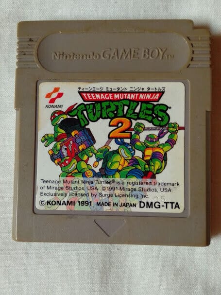 Teenace Mutant Ninja Turtles 2 Gameboy Usado Buen estado
