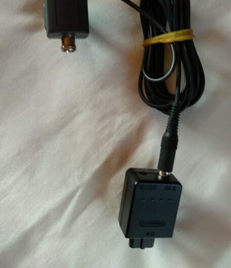 Cable RF antena y adaptador cable ORIGINAL NINTENDO  como nuevos (29)