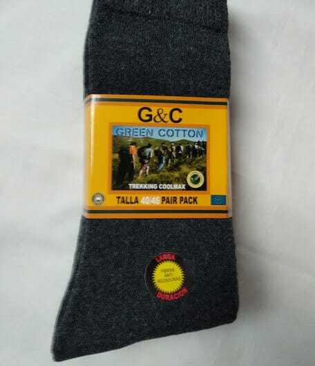 Calcetines Trekking Coolmax senderismo algodon lote 3 pares (111)