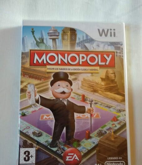 Monopoly para Nintendo Wii Nuevo y precintado Pal (106)