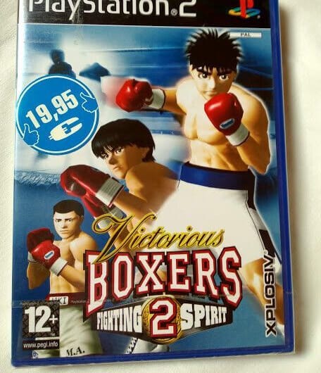 Victorious Boxers 2:Fighting Spirit para playstation 2 Nuevo y precintado Pal