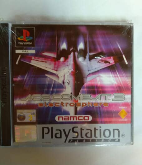 ACECOMBAT 3 ELECTROSPHERE Playstation 1 Nuevo y precintado Pal