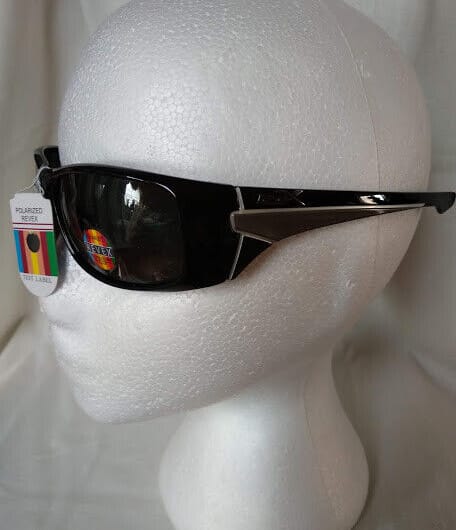 Gafas polarizadas  03 negras adorno patilla (125)