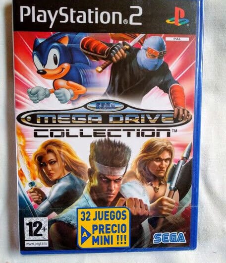 Sega Mega Drive Collection  para playstation 2 Nuevo y precintado Pal