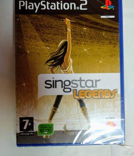 SingStar Legends para playstation 2 Nuevo y precintado Pal