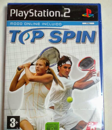 Top Spin para playstation 2 Nuevo y precintado Pal