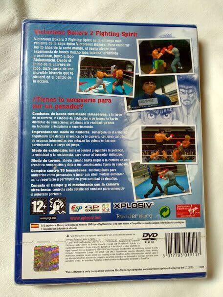 Victorious Boxers 2:Fighting Spirit para playstation 2 Nuevo y precintado Pal - Imagen 3