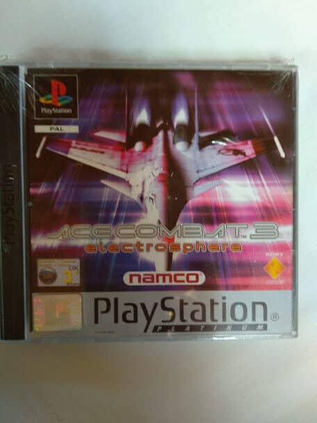 ACECOMBAT 3 ELECTROSPHERE Playstation 1 Nuevo y precintado Pal