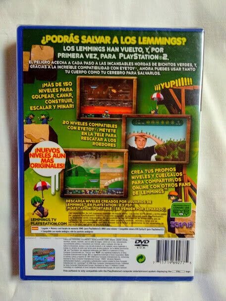 Lemmings  para playstation 2 Nuevo y precintado Pal - Imagen 3