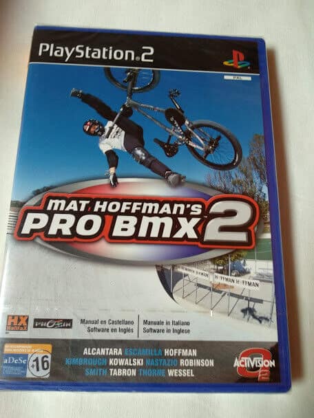 MAT HOFFMAN'S PRO BMX 2 PLAYSTATION 2 NUEVO Y PRECINTADO PAL