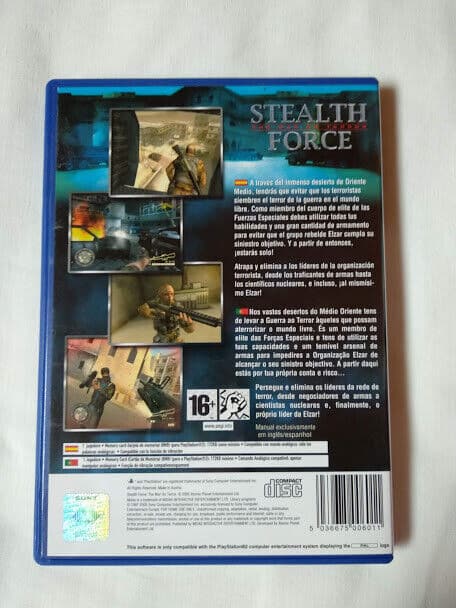 STEALTH FORCE:THE WAR ON TERROR PLAYSTATION 2 como nuevo PAL - Imagen 3