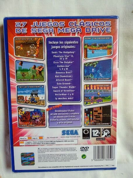 Sega Mega Drive Collection  para playstation 2 Nuevo y precintado Pal - Imagen 3