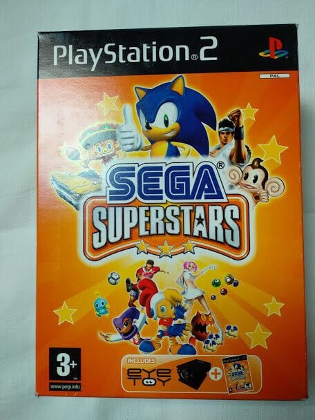 Sega SuperStars con camara eyetoy para playstation 2 Nuevo y precintado Pal