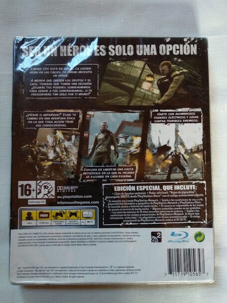 INFAMOUS edición especial  juego para PS3  Nuevo y precintado Pal(29) - Imagen 3