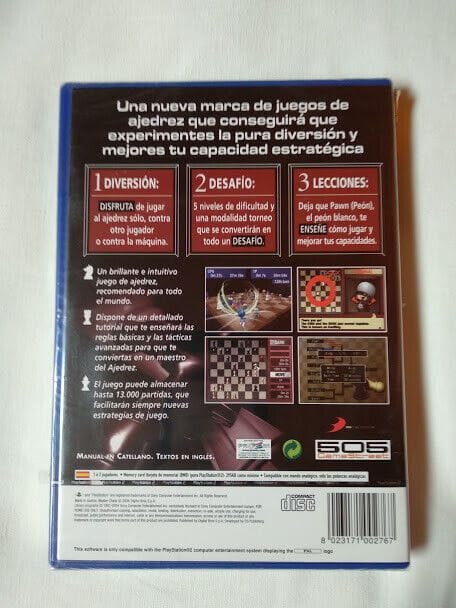 MASTER CHESS  PLAYSTATION 2 NUEVO Y PRECINTADO PAL - Imagen 3