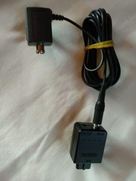 Cable RF antena y adaptador cable ORIGINAL NINTENDO como nuevos (29)