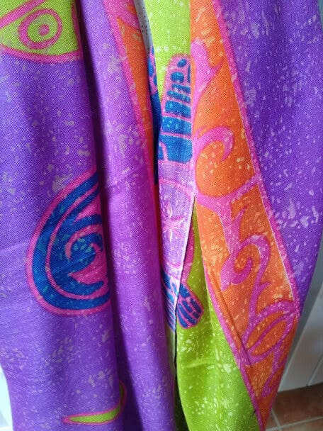 Fular  pareo muy colorido motivos playeros(134) - Imagen 3