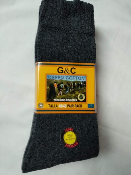 Calcetines Trekking Coolmax senderismo algodon lote 3 pares (111)