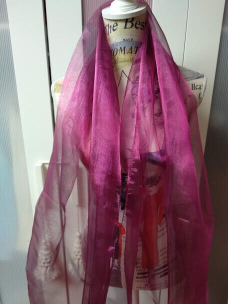 Chal para ceremonia y fiesta  diferentes colores (134) - Imagen 6