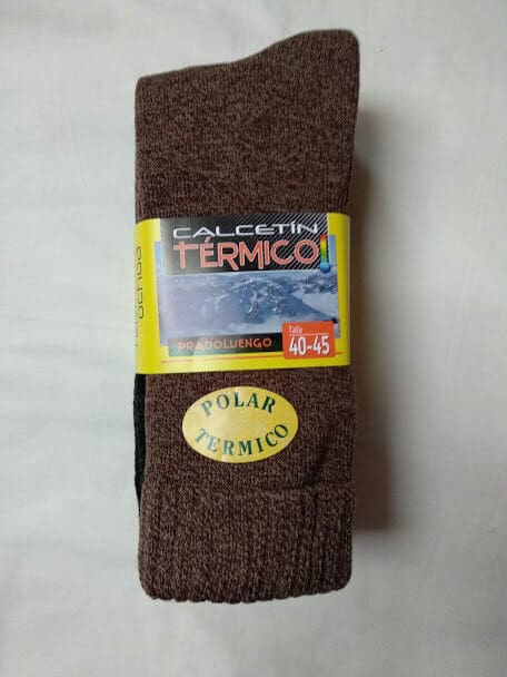 Calcetines polar térmico senderismo lote 3 pares Hechos en España (111)