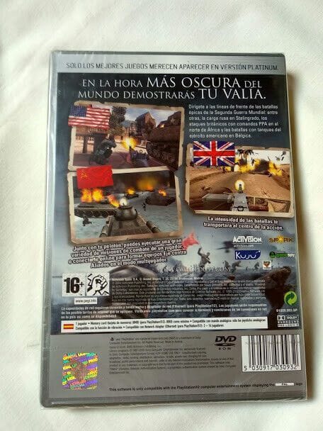 Call of Duty Finest Hour para playstation 2 Nuevo y precintado Pal Platinum - Imagen 3