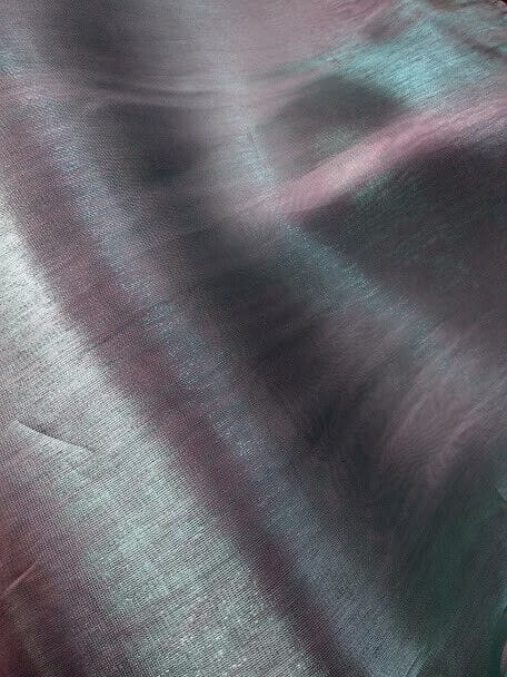 Chal tornasolado para ceremonia y fiesta  diferentes colores (135) - Imagen 7