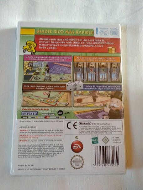 Monopoly para Nintendo Wii Nuevo y precintado Pal (106) - Imagen 3