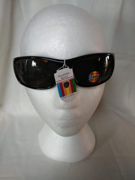 Gafas polarizadas  03 negras adorno patilla (125) - Imagen 3