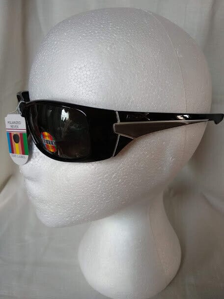 Gafas polarizadas  03 negras adorno patilla (125)