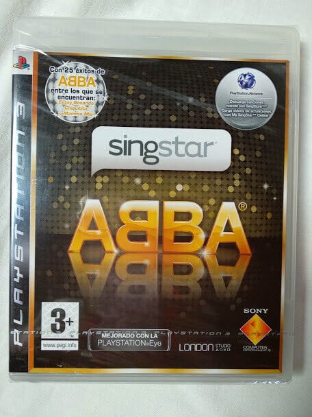Singstar ABBA para PlayStation 3 Nuevo y precintado PAL