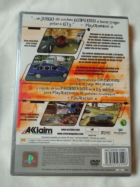 Burnout para playstation 2 Nuevo y precintado Pal - Imagen 3