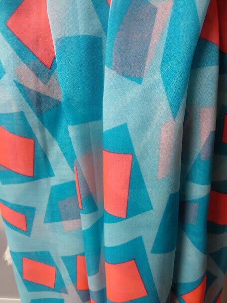 Fular con bonito estampado en alegres colores diferentes colores (134) - Imagen 3