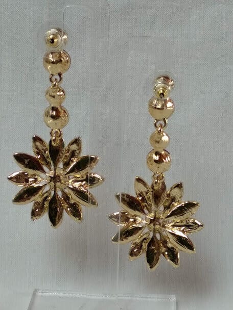 Pendientes mujer fantasía largos con pedrería cierre de presión Nuevos (104) - Imagen 5